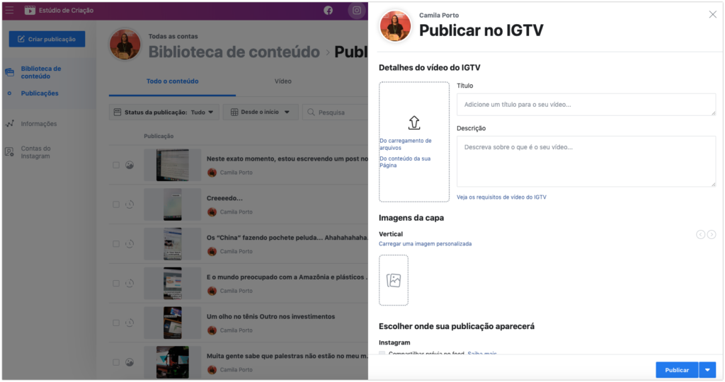 Como agendar posts no Facebook e Instagram gratuitamente 9 Como agendar posts no Facebook e Instagram gratuitamente