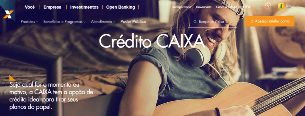 como fazer um emprestimo no caixa tem