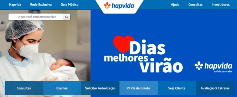 como marcar consulta na Hapvida