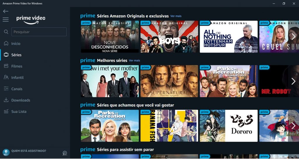 séries de drama Amazon Prime Video
