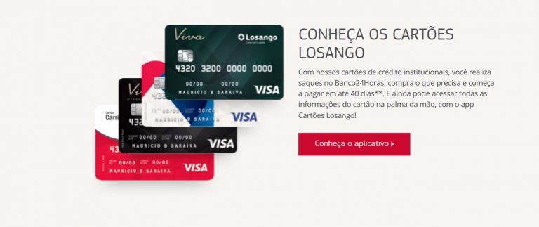 Cartão Losango - foto principal