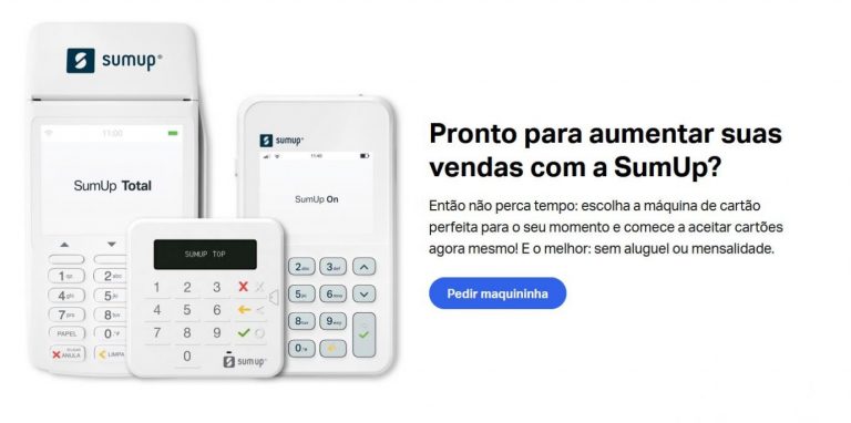 SumUp maquininha - Foto Principal
