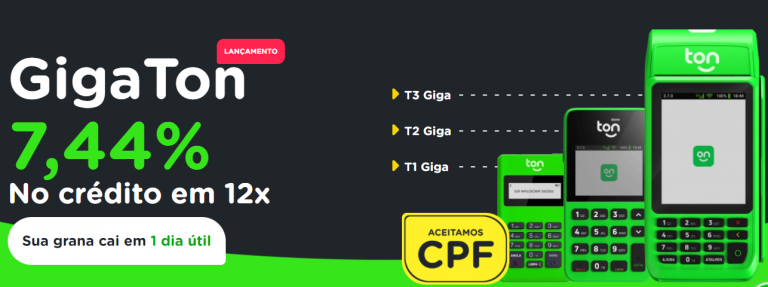 Maquininha Ton