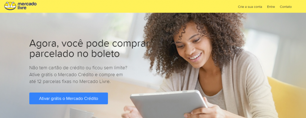 comprar no boleto parcelado