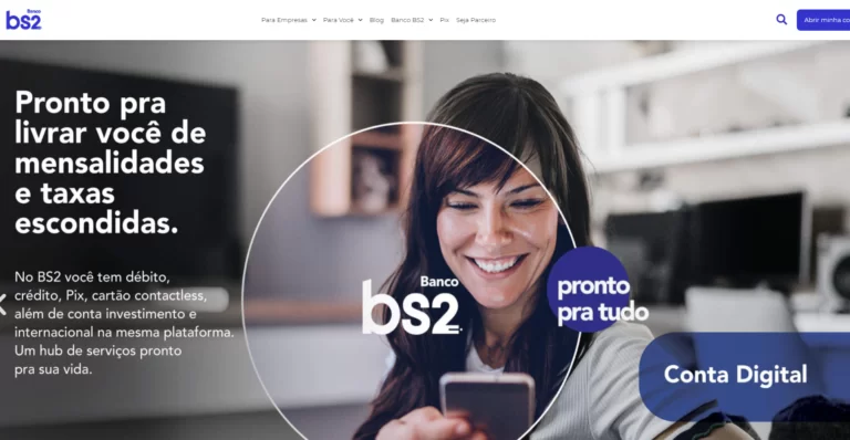 Banco BS2 é bom - principal