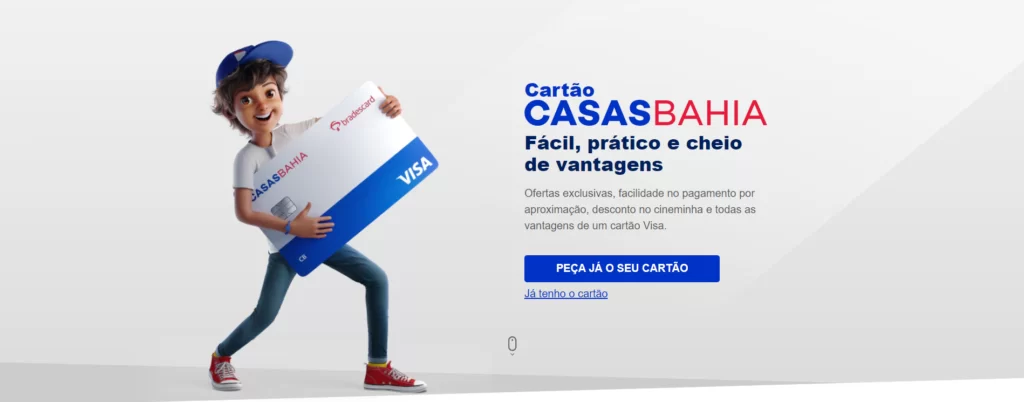 como fazer cartão casas bahia - foto principal