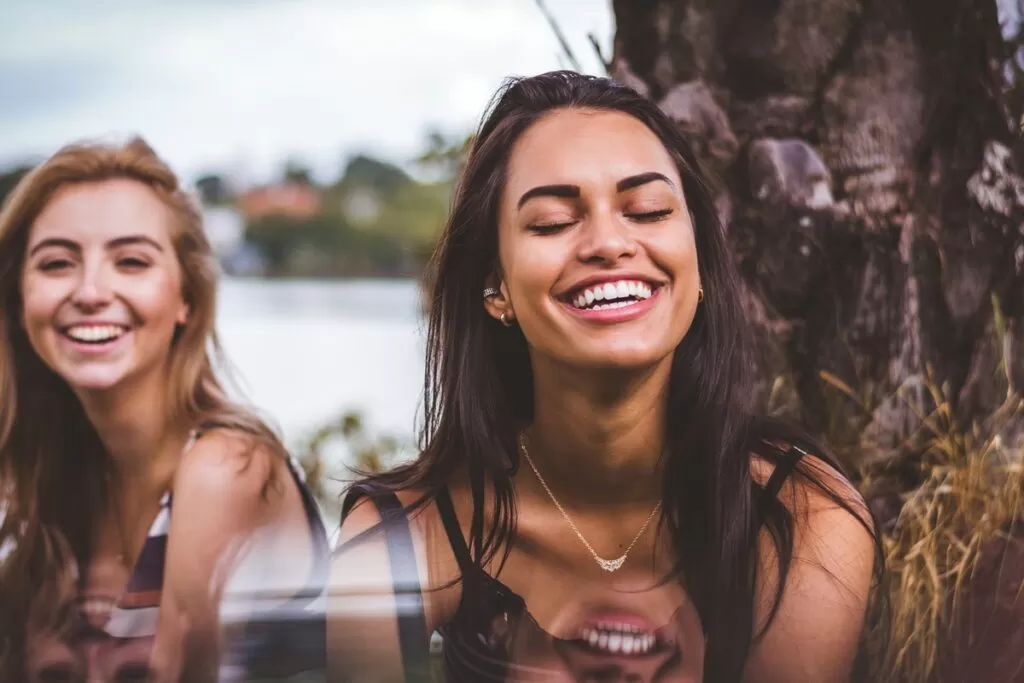 Legenda para foto sorrindo