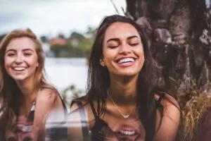 Legenda para foto sorrindo