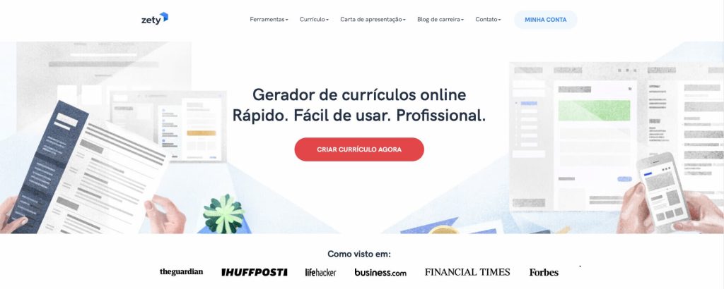 gerador de currículo