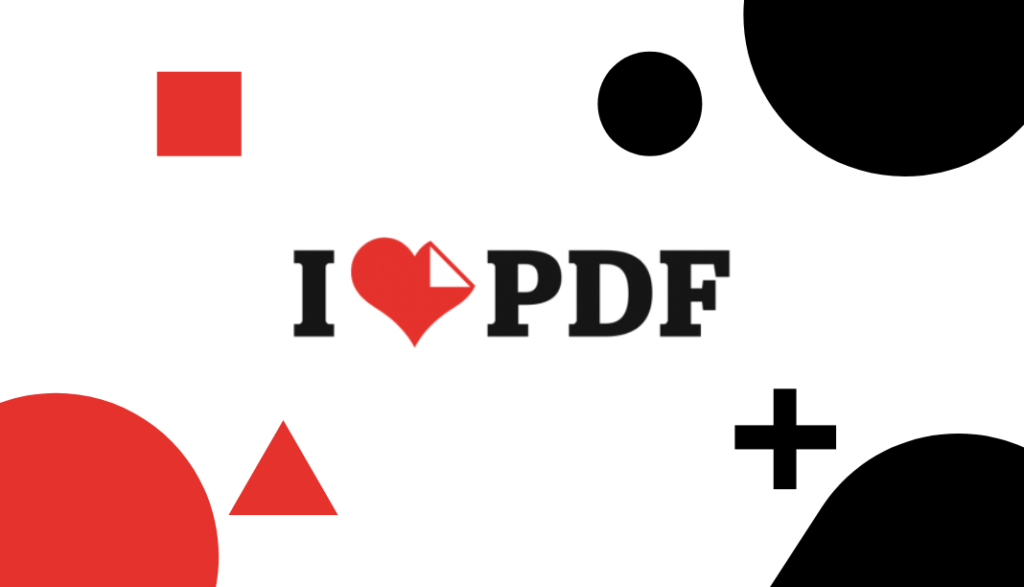 iLovePDF: como editar e converter PDFs 13 Logo da plataforma de PDF iLovePDF