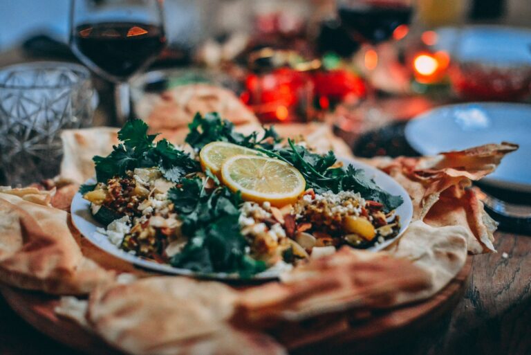 receitas para o jantar