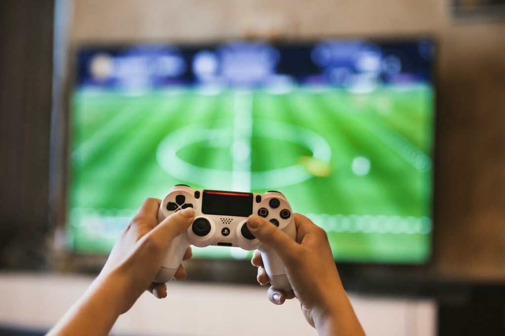Televisão gamer