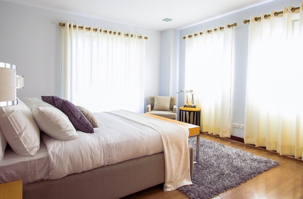 planta de casas com 2 quartos