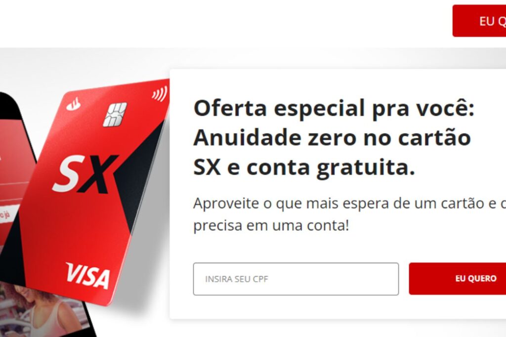 Cartão SX do Santander: como pedir e quais os benefícios? Veja se vale a pena 7 Cartão SX do Santander: como pedir e quais os benefícios? Veja se vale a pena