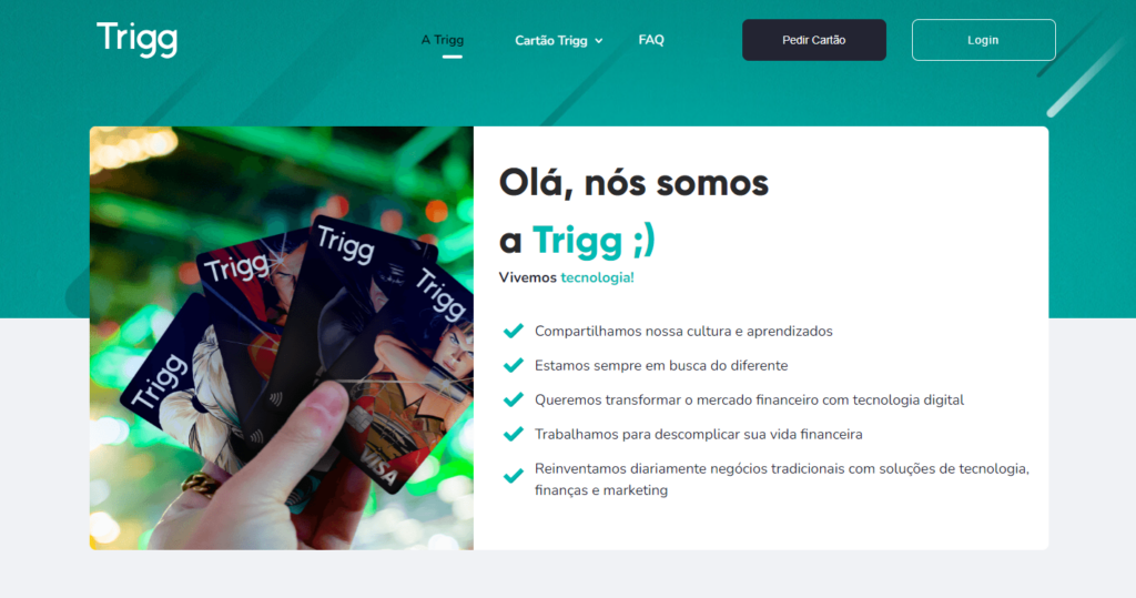 Cartão Trigg: Como funciona o cashback e vantagens exclusivas 2 Cartão Trigg