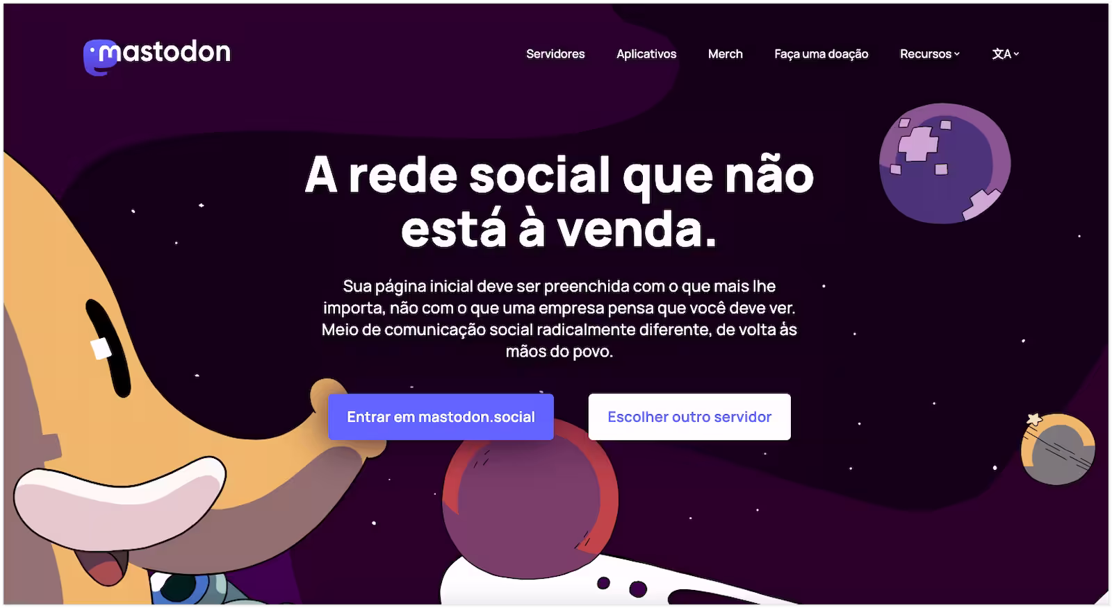 As 8 melhores alternativas ao Facebook para quem cansou da rede social 2 Mastodon é uma das alternativas ao Facebook para quem está pensando em sair